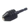Gasea 0.3-8mm Keyless Drill Chuck Conversion Tool, 1/4 Inch Hex Shank Quick Change Converter Screwdriver Driver Adapter