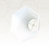 Royal Designs "Hexagon Basic Lamp Shade, White, 9"" x 18"" x 13""" (BS-733-18WH)