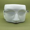Frameless Modern Cat Eye Reading Glasses Pearly Black Side Arms +2.00