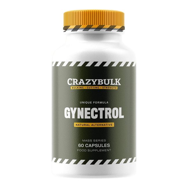 CrazyBulk GYNECTROL For Chest Fat Natural Alternative for Unique Formula 60 Caps