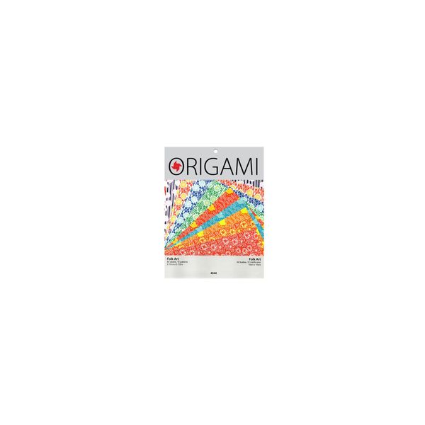 Y&C Origami Paper 5.88" Folk Art Astd 40pc