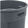 Global Industrial 32 Gallon Garbage Can - Trash Container Gray