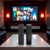 ZECARFA P61 Replacement mini Projector Remote Compatible with Wimius P61 Mini Projector Remote Control (P61 Remote Control)