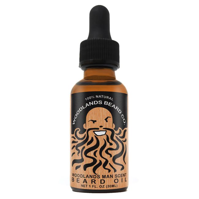 Woodlands Man Scented Beard Oil with Frankincense & Sandalwood