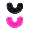 2 Pcs Nail Soaking Hand Bowl Manicure Soak Off Finger Bowl Separate Manicure Bowl Manicure Bowl Hand Soak Nail Soak Off Bowl Nail Art Tips Bowl for Polishing Remover Treatment (Rose Red and Black)