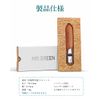 Mini Version Pocket Nail File, Double-Sided Type, Stainless Steel, Anti-Slip Handle, Convenient to Carry, Professional Use, Nail Polishing, Leather Case Included, Unisex