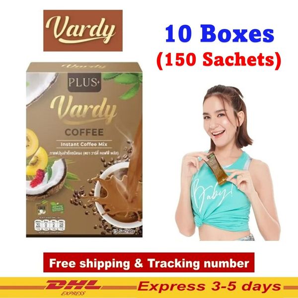 10xHealthy Coffee Vardy Instant Coffee Mix Coconut Oil Creamer Corn Fiber Stevie