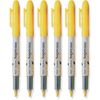 Pilot Spotliter Supreme Fluorescent Highlighters Chisel Tip Yellow 6-PACK(16008)