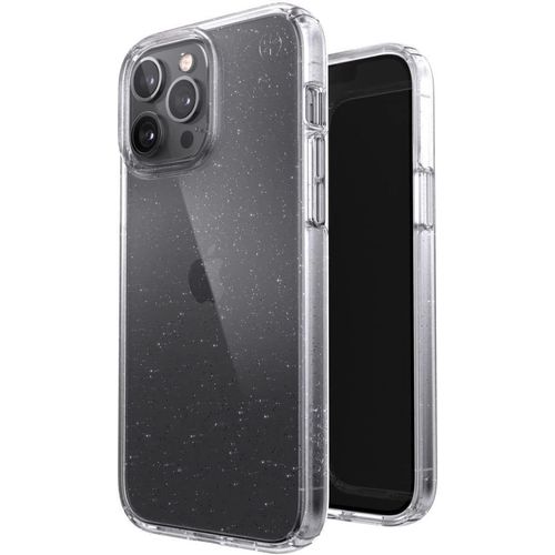 Speck Presidio Perfect Clear Case for Apple iPhone 13 Pro Max / 12 Pro Max Platinum Glitter