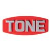 TONE G-048 Aluminum Emblem Red Small