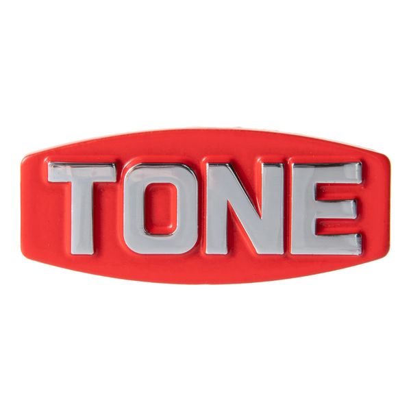 TONE G-048 Aluminum Emblem Red Small
