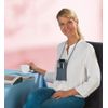 WENKO Multi-Butler - Brustbeutel, Polyester, 12 x 0.5 x 16 cm, Grau