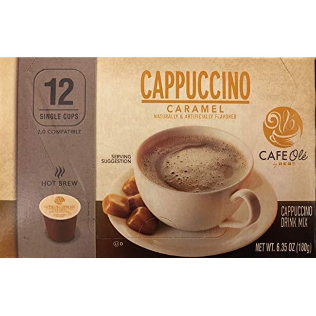 cafe ole cappuccino k cup