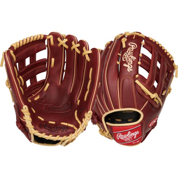 Rawlings | SANDLOT Baseball Glove | Right Hand Throw | 12.75" - Pro H-Web