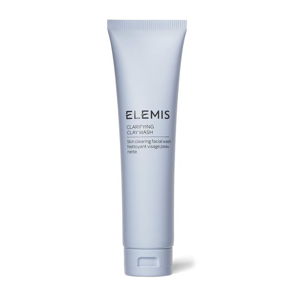 Elemis Sensitive Clarifying Clay Wash, Clay Based Facial Cleanser for Deep Cleansing, Detoxification and Balance, Cleansing Facial Cleanser for Oily or Blemish-Prone Skin, 150 ml