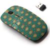 2.4G Wireless Mouse with Cute Pattern Design for All Laptops and Desktops with Nano Receiver - Bright Floral Pattern
