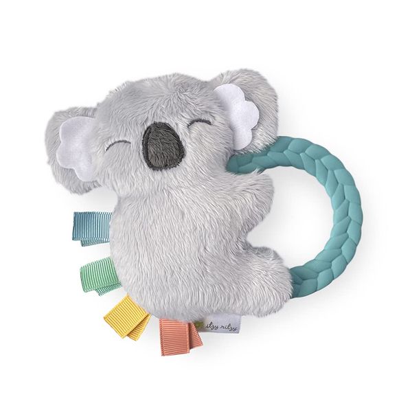 Itzy Ritzy - Ritzy Rattle Pal Plush Rattle Pal with Teether, Koala, (PRT8433)