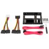 Inateck SSD Mounting Bracket 2.5 to 3.5 with SATA Cable and Power Splitter Cable, ST1002S