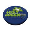 Live Green - Hello Kitty - Sanrio PopSockets Swappable PopGrip