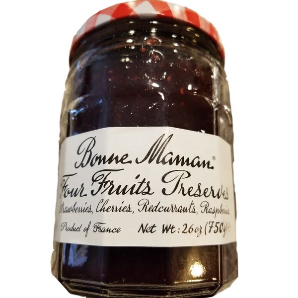 Bonne Maman Four Fruits Preserves, 26oz Jar