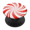 Christmas Red Peppermint Candy Cane PopSockets Swappable PopGrip