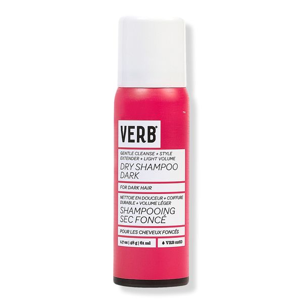 Verb Dry Shampoo Dark 1.7 oz- Gentle Cleansing + Style Extender