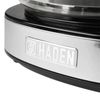Haden Coffee Machine, 12 Cup Programmable Drip Coffee Maker, Black & Chrome