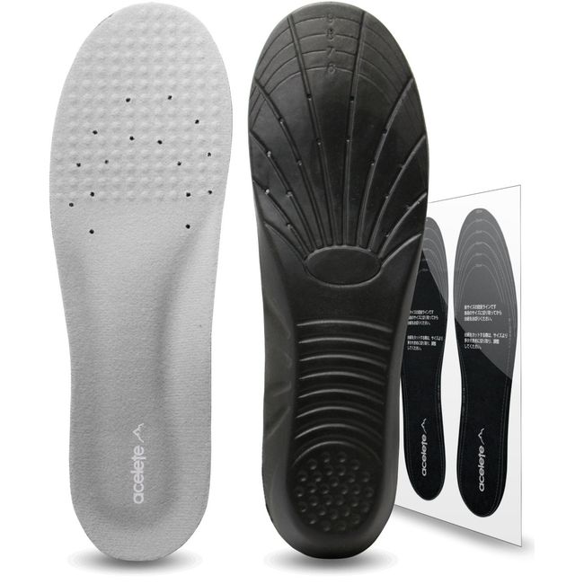 ACEFITS Insole Impact Absorption Ergonomics Design Unisex With Dedicated Pattern Paper To Cut;