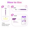Premom Quantitative Ovulation Test Strips, Ovulation Predictor Kit with Smart Digital Ovulation Reader APP, Numerical Ovulation Tests, 20 LH Test