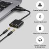 USB External Stereo Sound Adapter for Mobile Phones, Tablets, Notebooks, etc