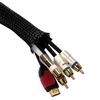 Hama Cable Bundle - Cloth Tube Easy Flexwrap, 1.8 M, Black