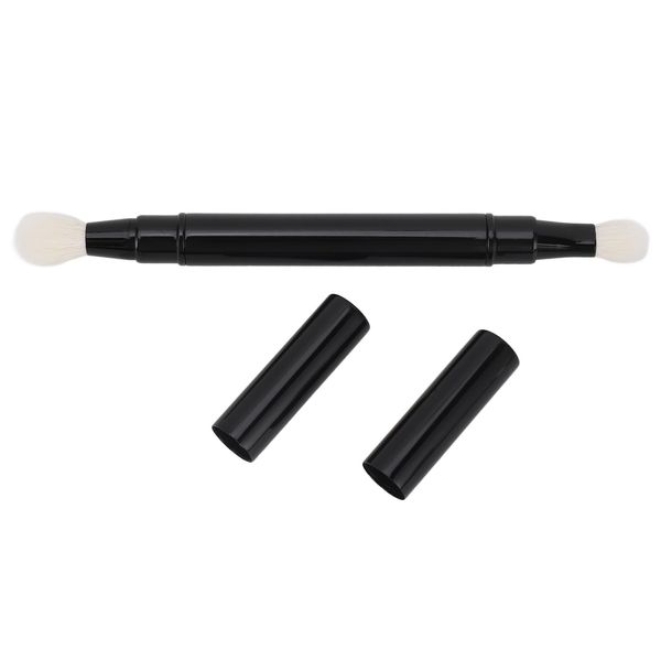 Eyeshadow Brush, Retractable Dual Ended Eyeshadow Brush with Soft Bristles, Skin-friendly for Travel