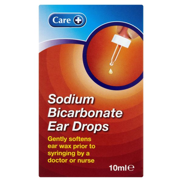 12 x Care Sodium Bicarbonate Ear Drops 10ml