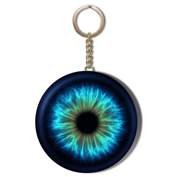 Gift Insanity NEON EYE 58mm Long Chain KEYRING BOTTLE OPENER