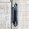 Adjustable Overlay Surface Self-closing Matte Black Cabinet Hinges 25 Sets of 2.