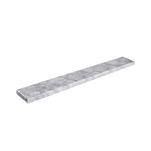 EQLOO 30 Inch Carrara Marble Backsplash for Bathroom Vanity Sink Top