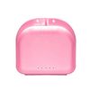 Doyeemei 1 x Dental Orthodontic Retainer Box Mouth Tray Pink