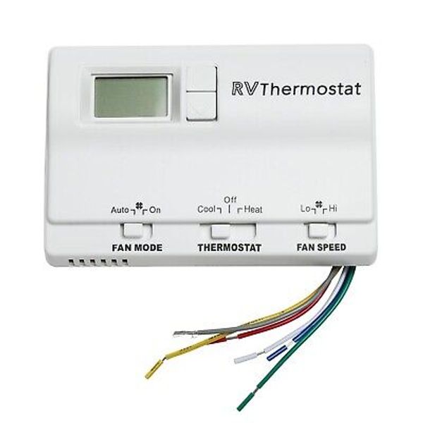 83303362 RV Digital Thermostat, Heat/Cool T-Stat Wall Thermostat Compatible w...