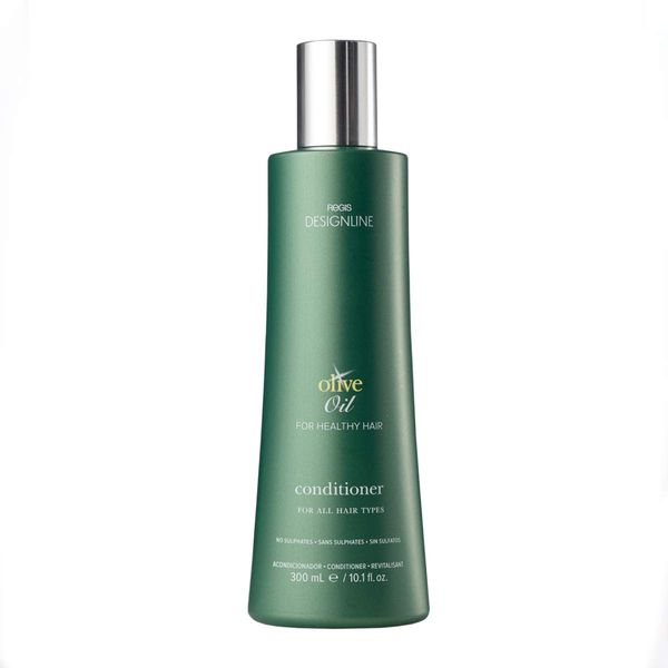 DESIGNLINE Olive Oil Conditioner - Regis Fortified with Olive Oil and Rich in Vitamins E and K to Help Protect Hair from Environmental Damage (10.1 oz)