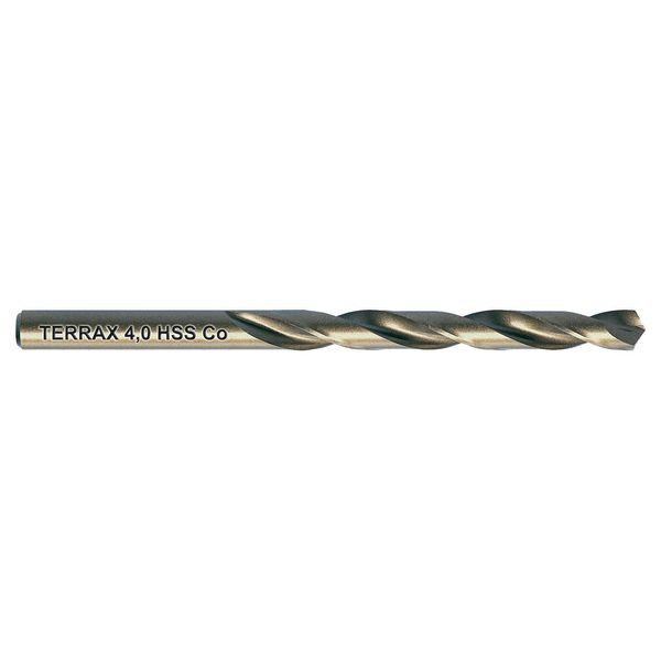 Ruko Terrax Spiral Drill HSS-CO5 4 mm in a 10 Plastic Pack