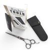 ✮ Barber Tools ✮ Professional Moustache & Beard Scissors With A Small Precision Comb and Storage Bag with Zip.