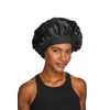 Salon Care Black Satin Bonnet