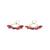 Cigana Acai Earrings (Multi Blue)