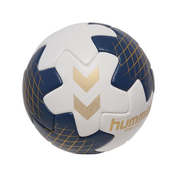 hummel hmlSTAR Match HB, Off White/Navy/Gold, 3