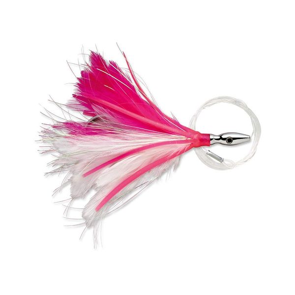 Williamson Flash Feather Rigged 03 (Pink/ White, Size- 3)
