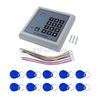 Electric Door Access Control System RFID Keypad for Magnetic Lock + 10 Keys