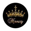 Nancy Name Crown Queen Princess Royal Design - Nancy PopSockets with Interchangeable PopGrip