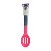 Colourworks Slotted Spoon, Silicone, Raspberry, 27 cm, Rasberry