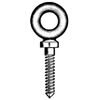 Chicago Hardware Eyebolt Shoulder Screw 3/8 x 2-1/2