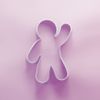 Gingerbread Man Waving Cookie Cutter - 3 Sizes